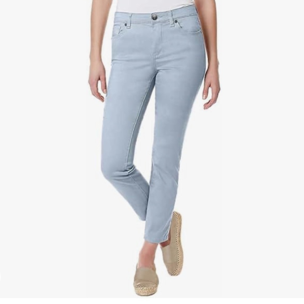Buffalo David Bitton Aubrey Mid-Rise Super Soft Capri